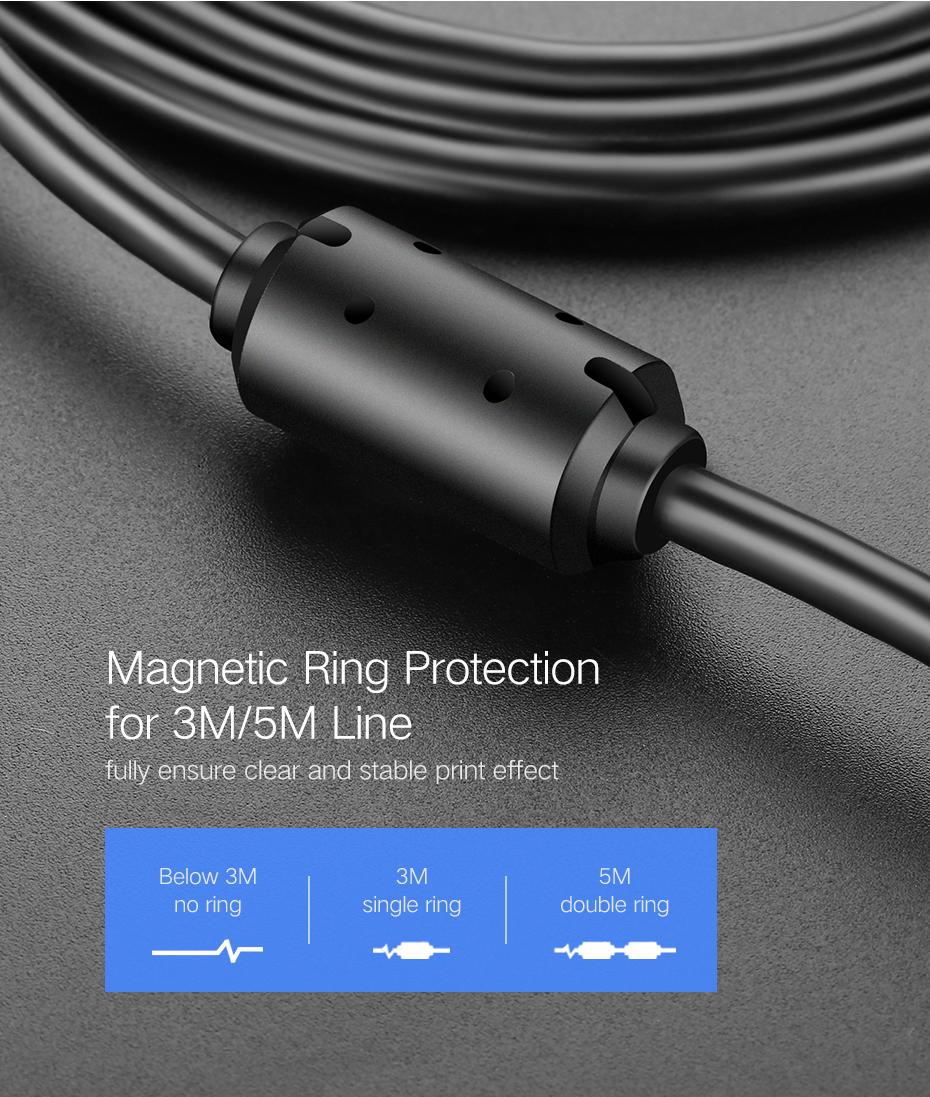 Dây máy in USB 2.0 Ugreen