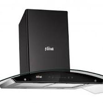 Hút mùi Ferroli HC73DS (Kính cong - màn hình hiển thị)