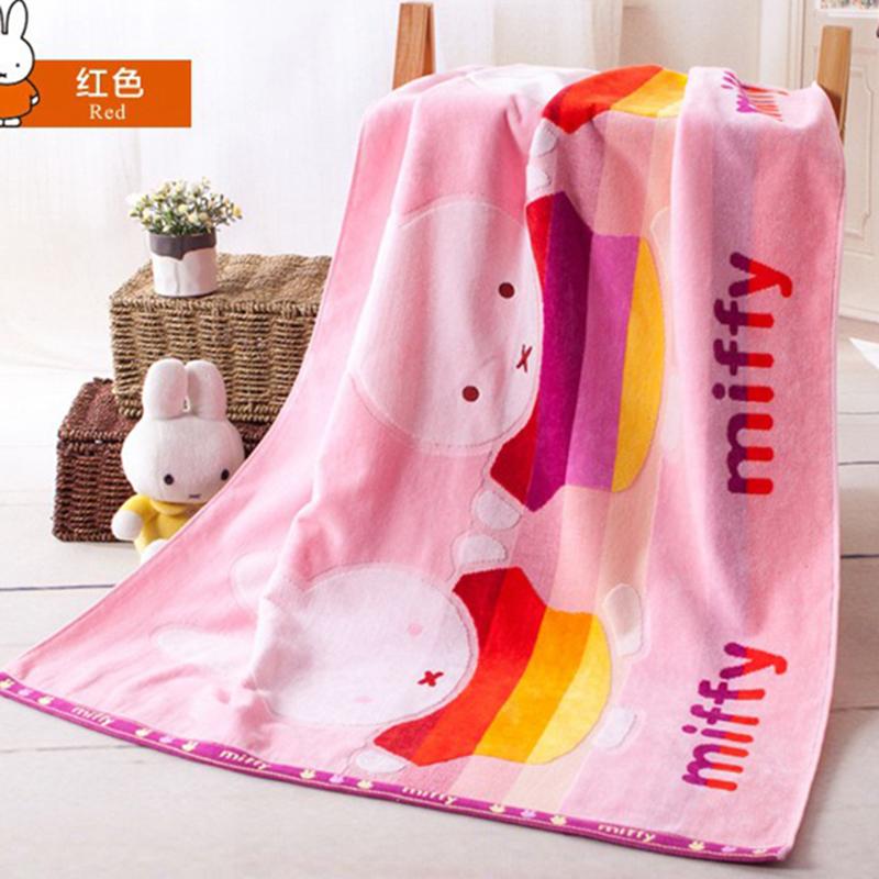 KING SHORE Hoạt Hình 100% Cotton Mềm Mại Tăng Thỏ Con Khăn Tắm Cỡ Lớn