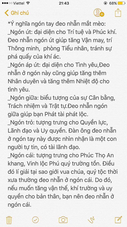 NHẪN ĐÁ MẮT MÈO NÂU BỌC VÀNG 24