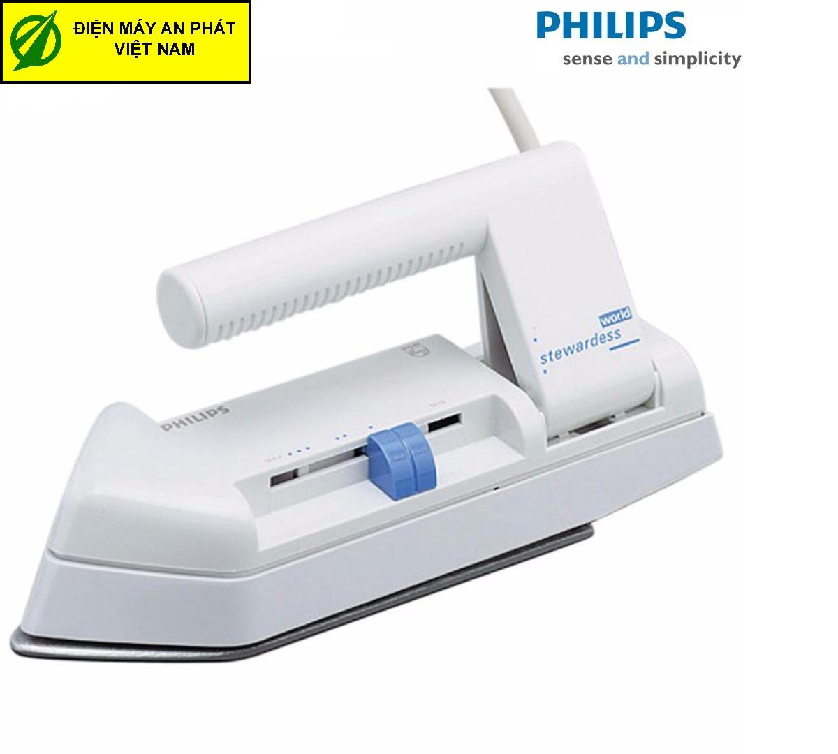 Bàn ủi du lịch Philips HD1301 (Trắng) - Hàng nhập khẩu