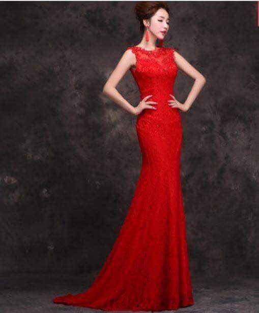 Đầm dạ hội ren thêu sexy