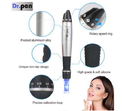 Combo Máy phi kim dr pen A1 kèm 10 kim nano