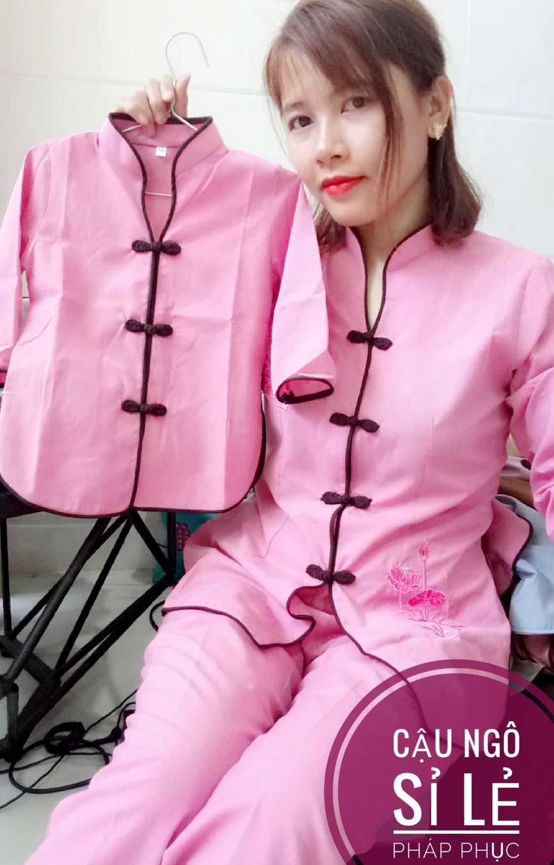 [HCM]ĐỒ lam đi chùa bé gái