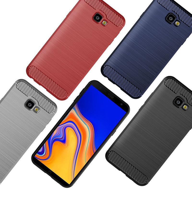 Ốp lưng chống sốc phay xước cho Samsung Galaxy J4 Plus