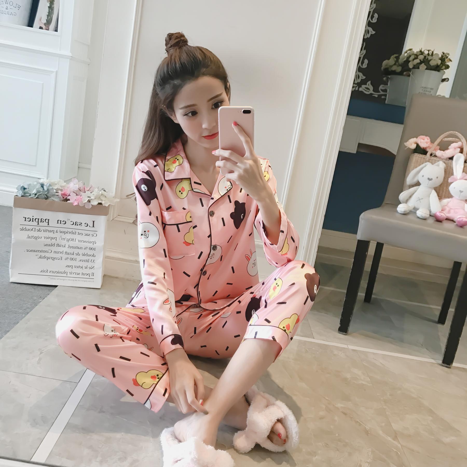 [HCM]Bộ Đồ Mặc Nhà Pijama Hình Mặt Gâu Kute CDANP14