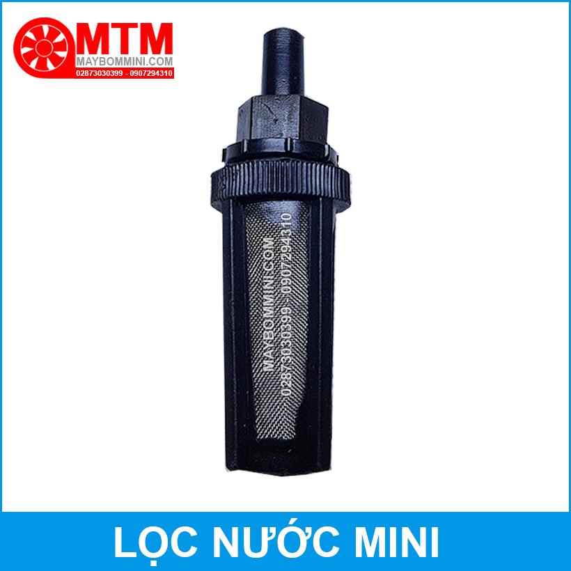 [HCM]Lọc nước mini đen lưới inox - loại nhỏ dùng ống 12mm
