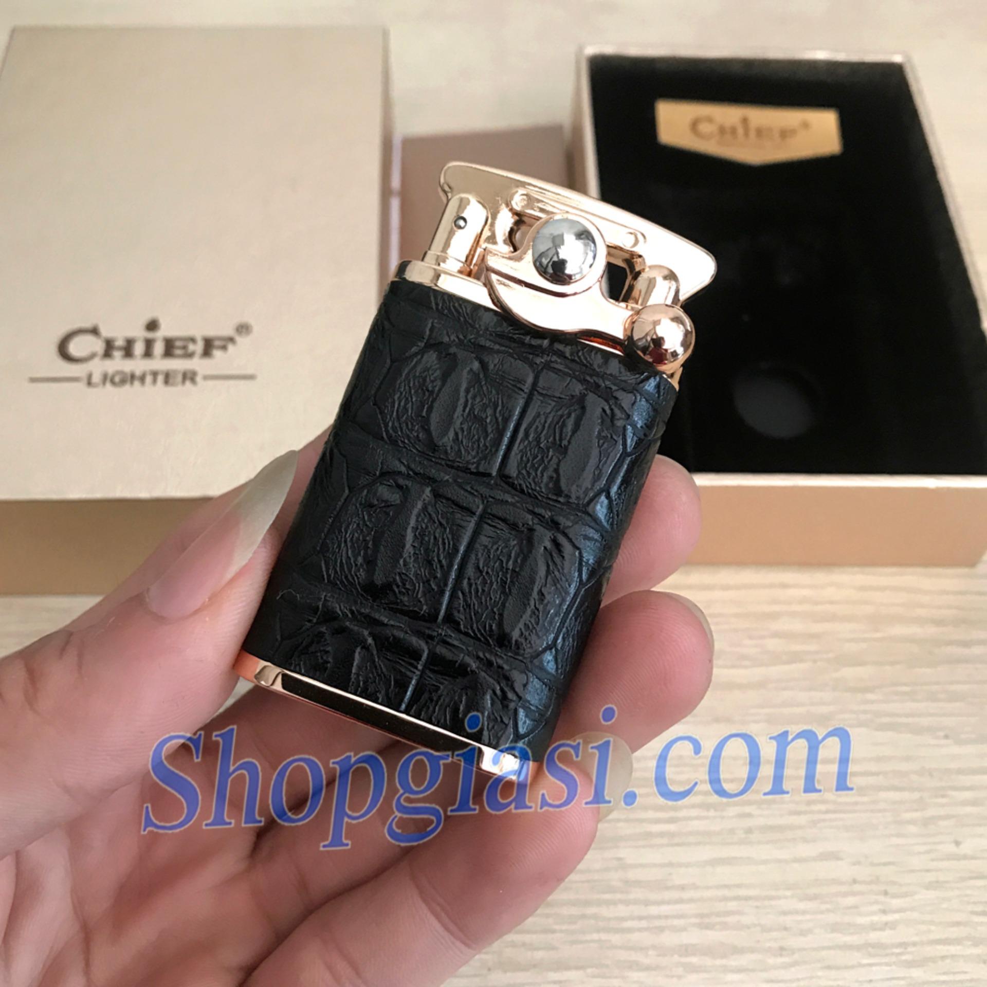 Tái Bản Bật Lửa Xăng Đá Quay Tay