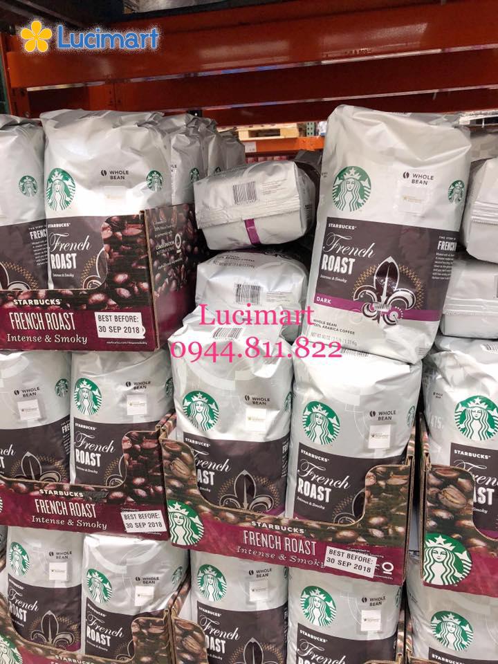 Cà phê Starbucks nguyên hạt 100% Arabica Coffee Whole Bean (USA)