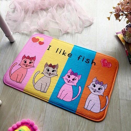 Thảm chùi chân họa tiết 3D siêu thấm hút