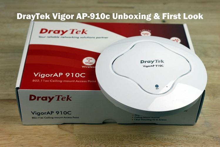 DrayTek Vigor AP910C Dual band (ốp trần)
