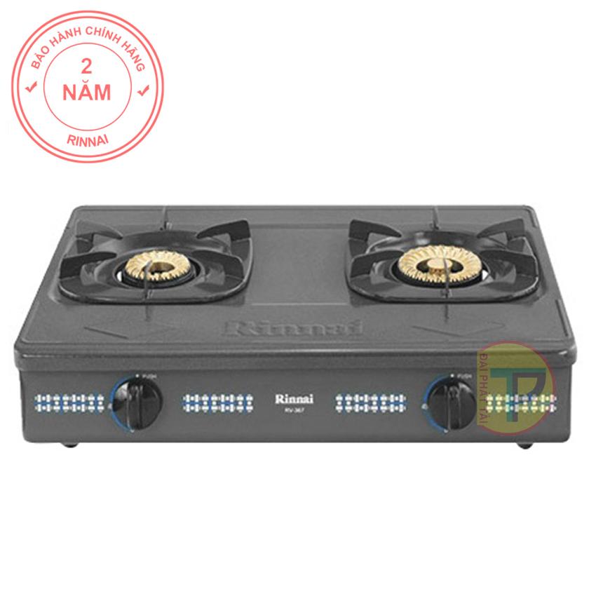 Bếp ga đôi Rinnai RV-367(G)N (Đen)
