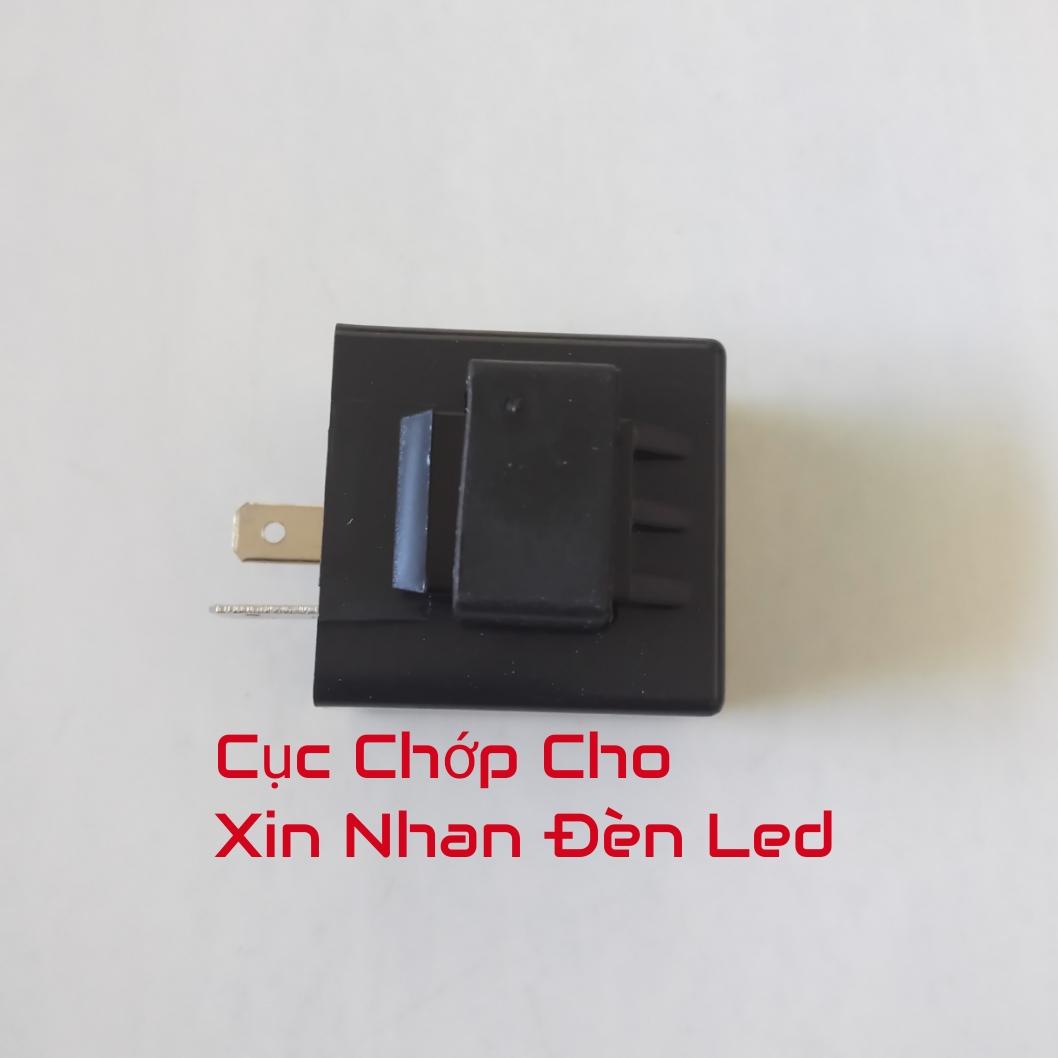 Bộ 4 Đèn Led Xin Nhan Chân T10 và Cục Chớp