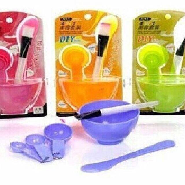 BỘ DỤNG CỤ BÁT TRỘN ĐẮP MẶT NẠ CHĂM SÓC DA MẶT