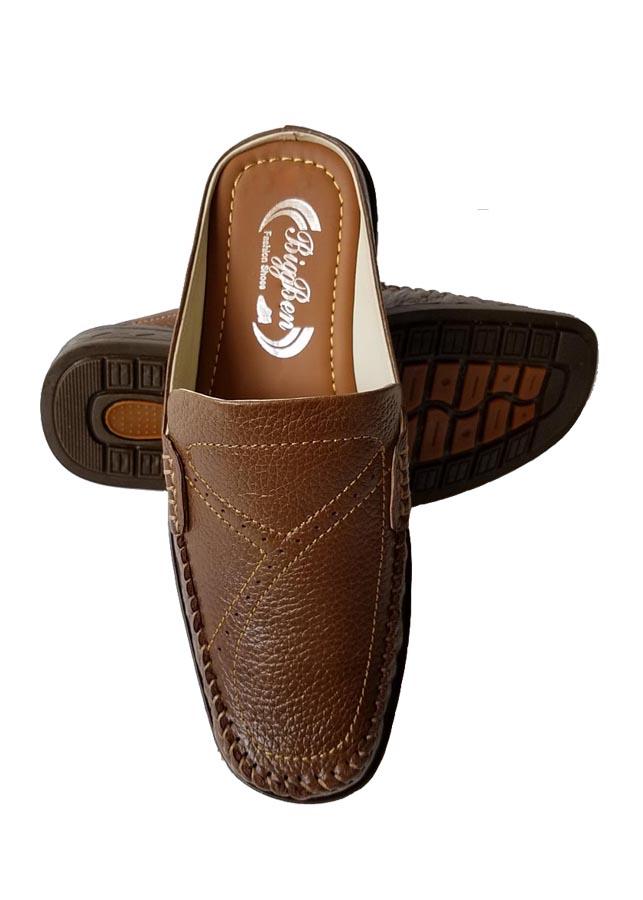 Giày Sabo Nam BIGGBEN Da Bò Thật Cao Cấp SBB8