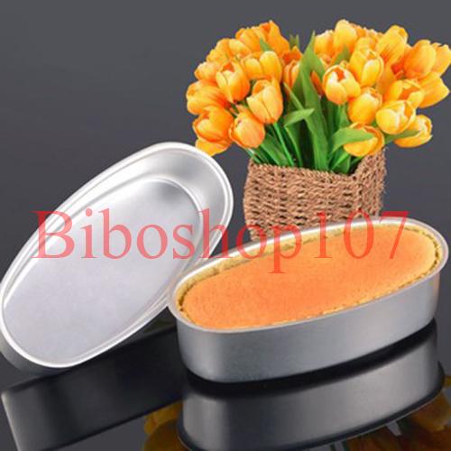 KHUÔN OVAL BẦU DỤC NHÔM ĐÚC CAO CẤP D08 (21x10x6)