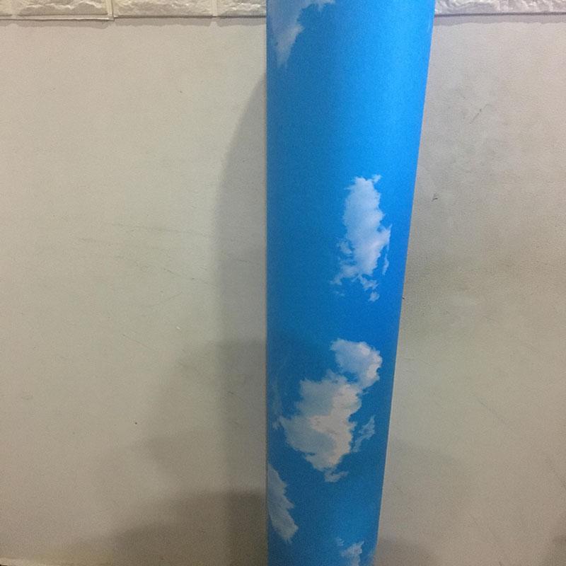 Combo 10m Giấy decal cuộn mây xanh BINBIN DTL73