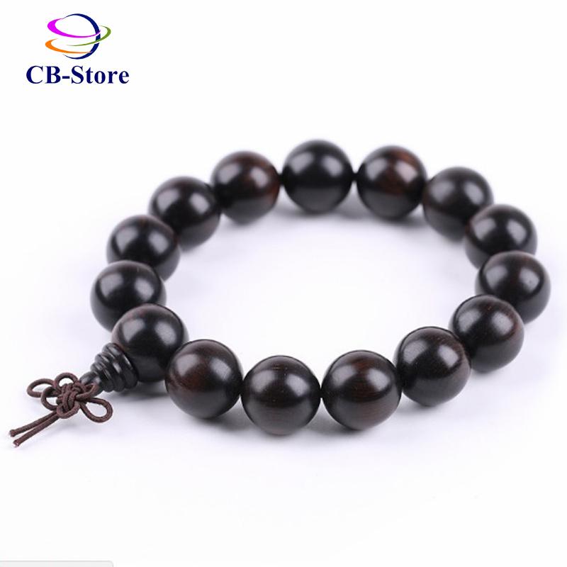 Vòng tay gỗ Mun Sừng Đen 15 li (CB-STORE)