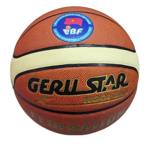 [HCM]Quả bóng rổ da PU Gerustar Federation số 6