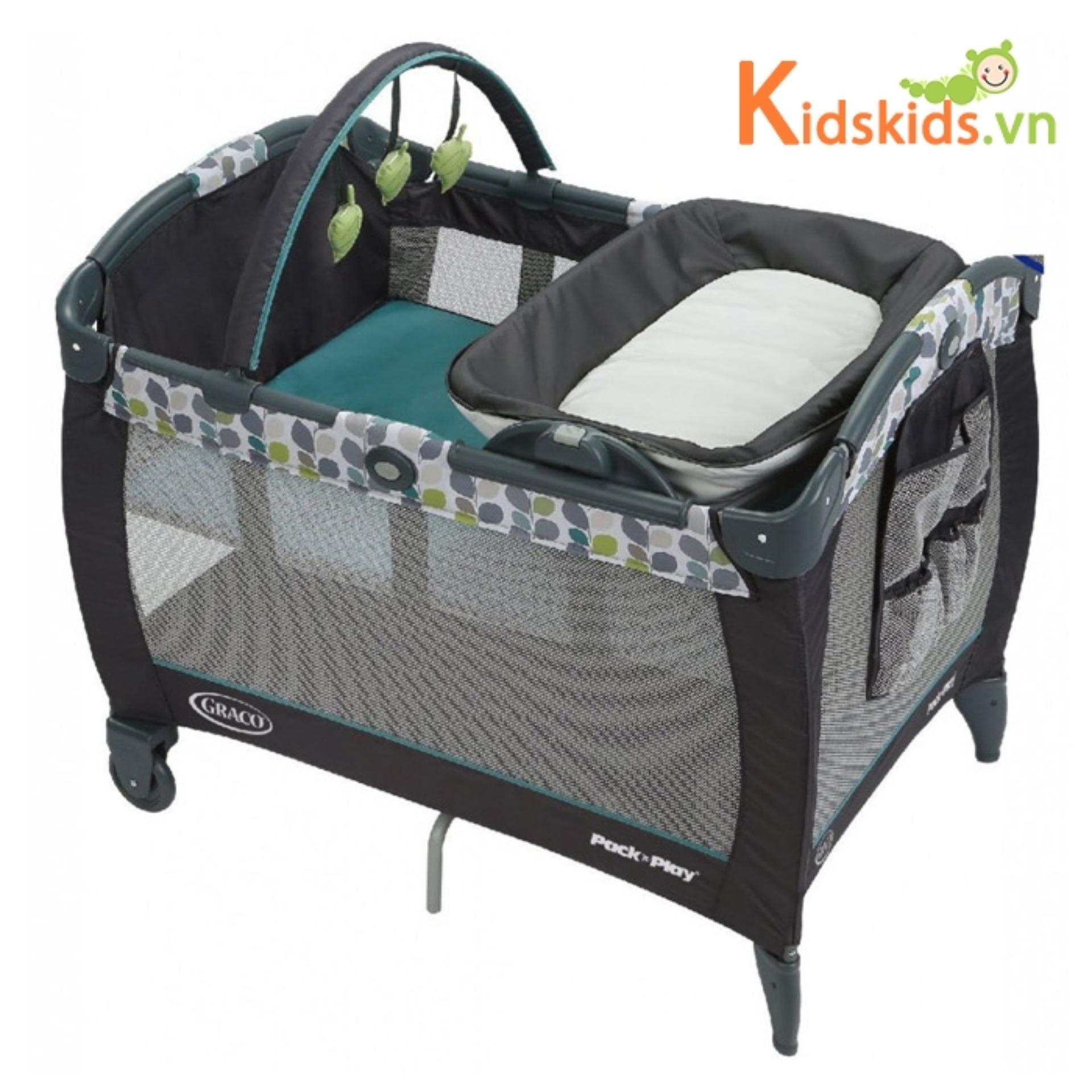 Giường cũi Graco Reversible Napper & Changer Boden