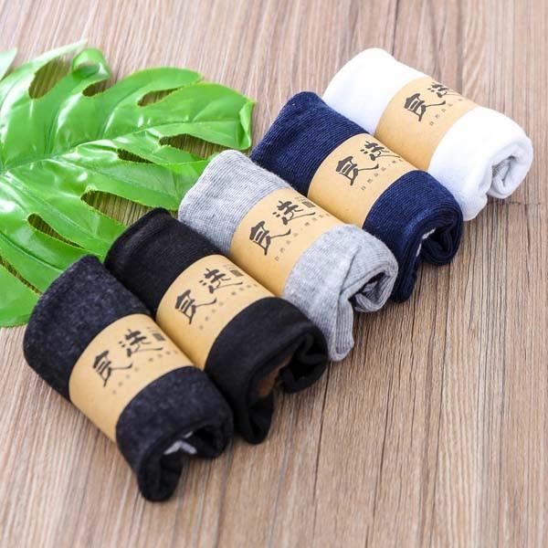 Combo 10 đôi tất nam CỔ THẤP kèm hộp