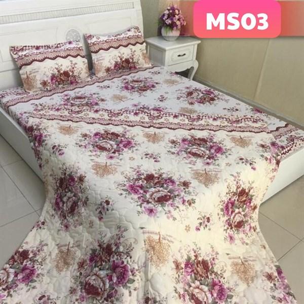 Bộ chăn hè poly nhiều mẫu lựa chọn