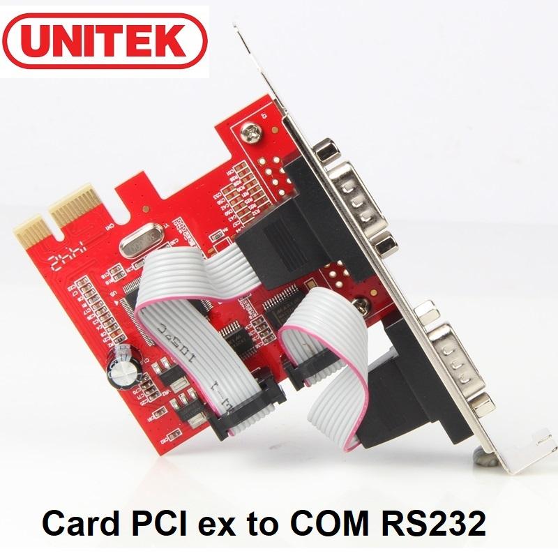 Card chuyển PCI-E sang Com 9 Unitek Y-7504