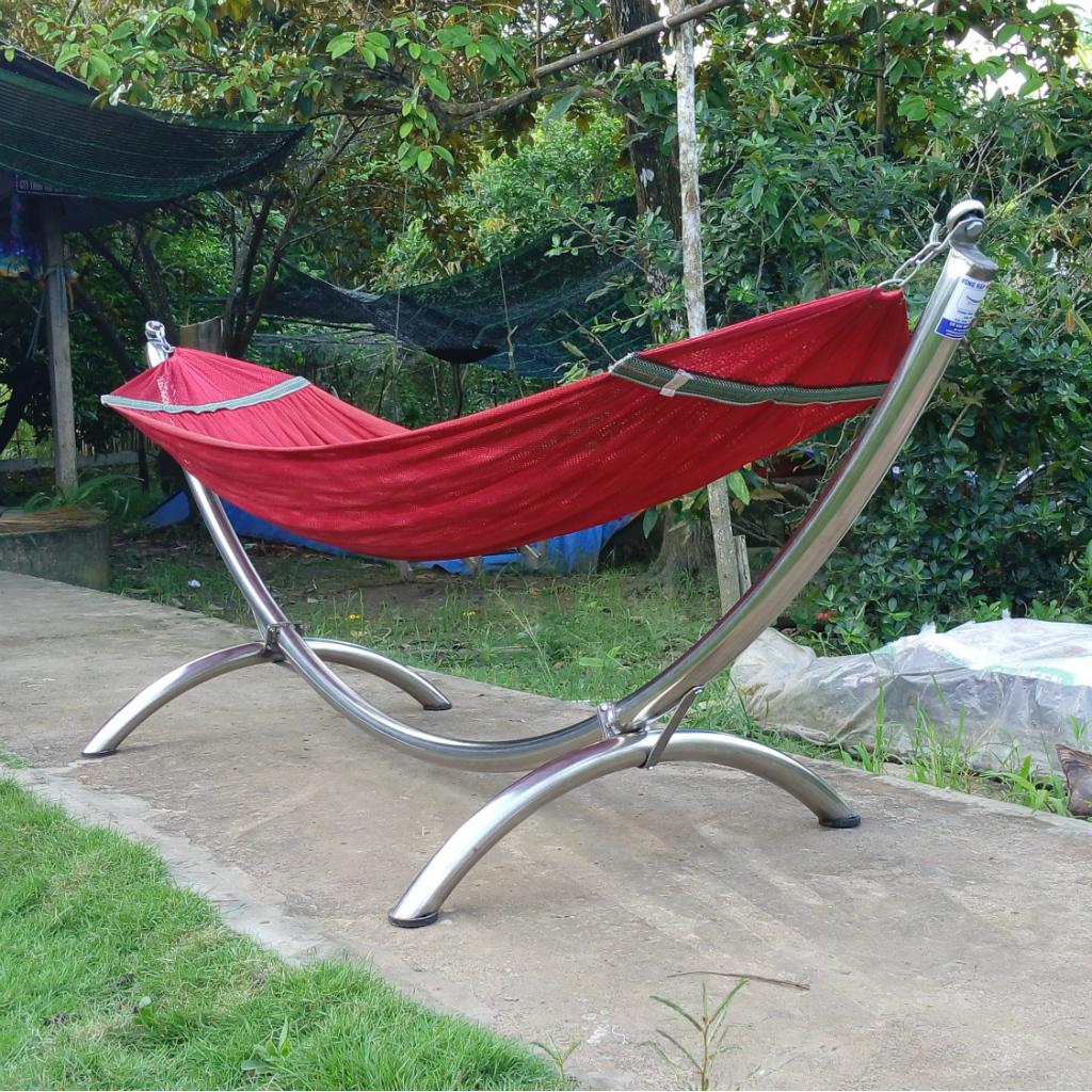 Trọn BỘ khung võng INOX phi 50 và Võng lưới