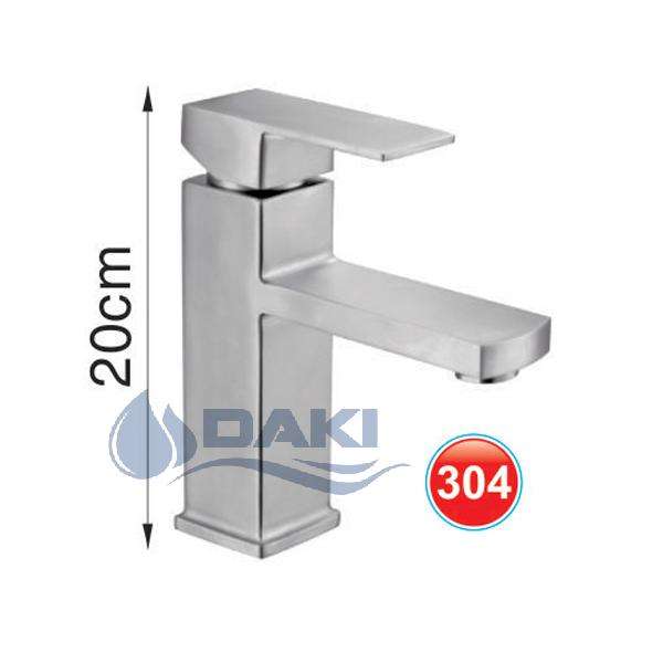 Vòi lavabo nóng lạnh INOX 304 KLNI-02 Kanto