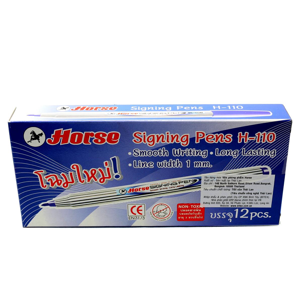 [HCM]Bút lông màu Horse H-110