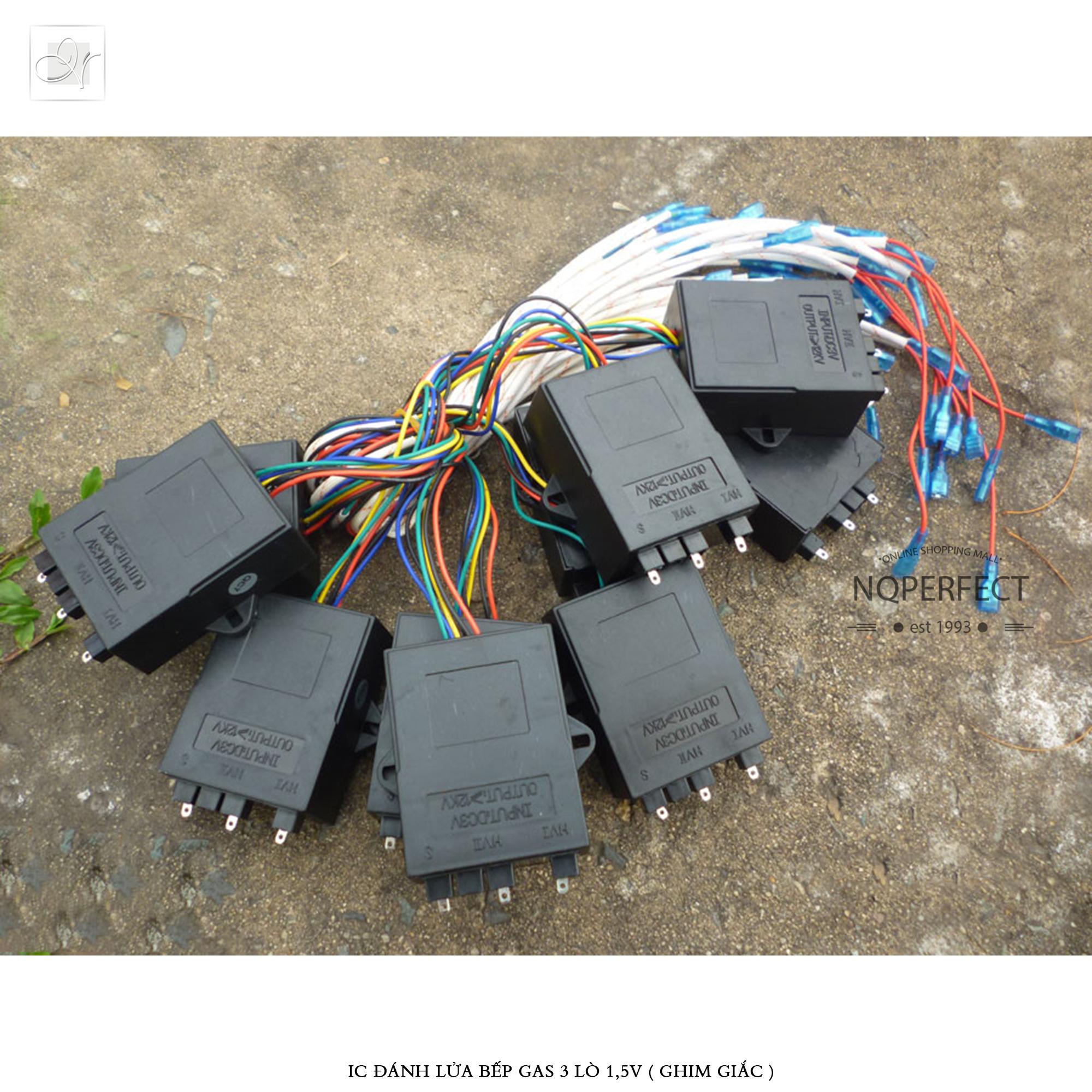 [HCM]Ic đánh lửa bếp ga âm 3 lò DC 1.5V (ghim giắc) giá sỉ