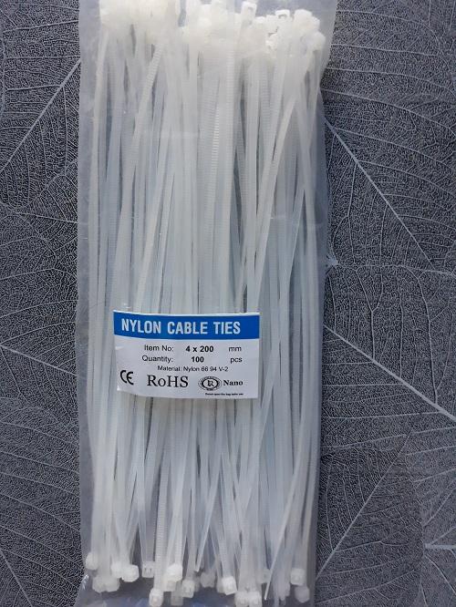 Bộ 300 Dây Rút Nhựa (Cọng To và Dài 20Cm)