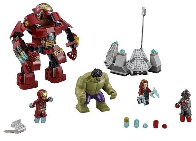 Lắp ráp super hero 7110 người xanh nổi điên
