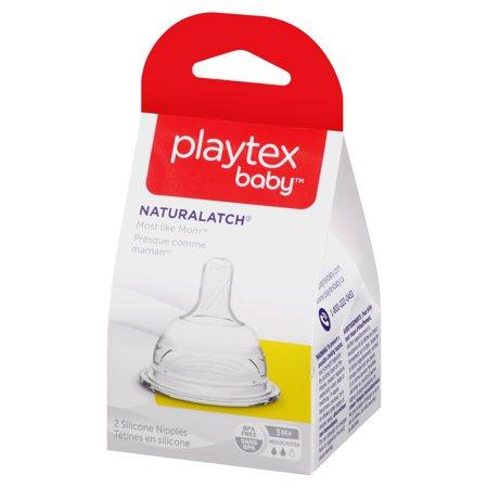 Núm ty Playtex Baby NautraLatch Fast Flow 6+m (Xách tay Mỹ)