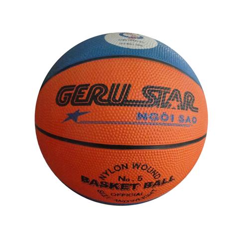 Bóng rổ cao su Gerustar (Số 5) 2 màu