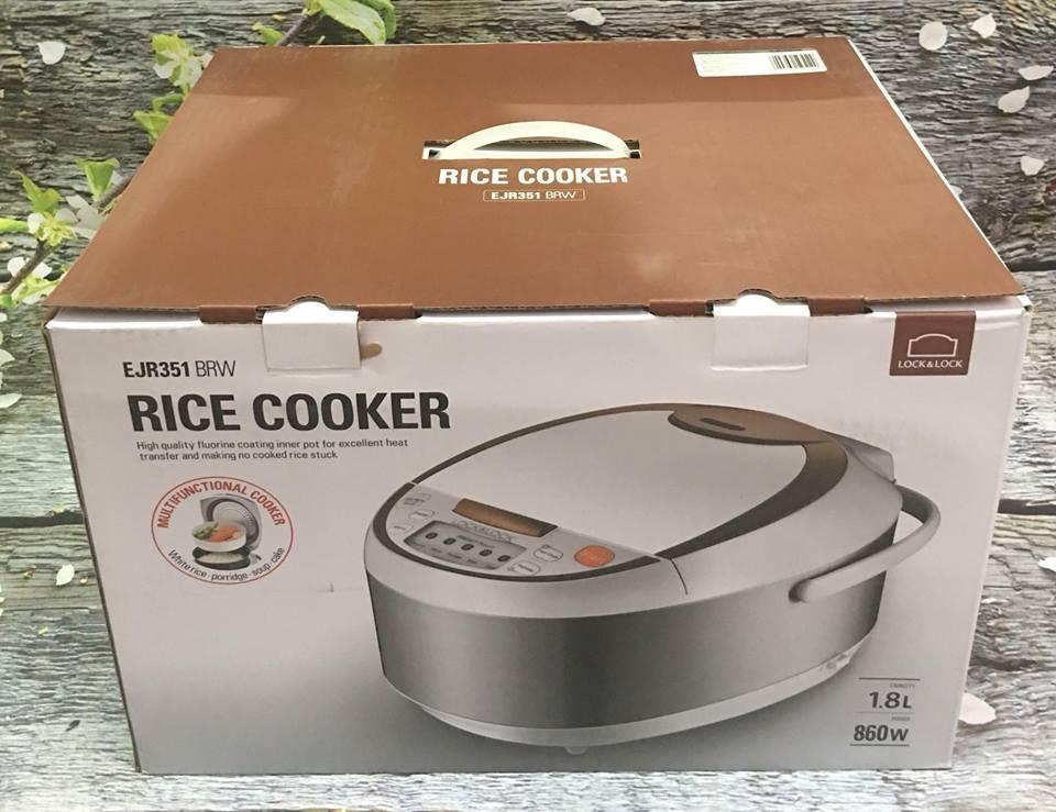 NỒI CƠM ĐIỆN LOCK&LOCK EJR351BRW 1,8L
