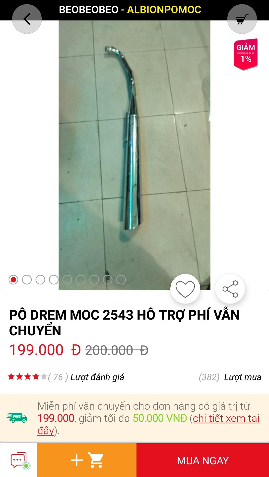 Pô xe 2543 móc  chuẩn Sài Gòn  (Có Video )