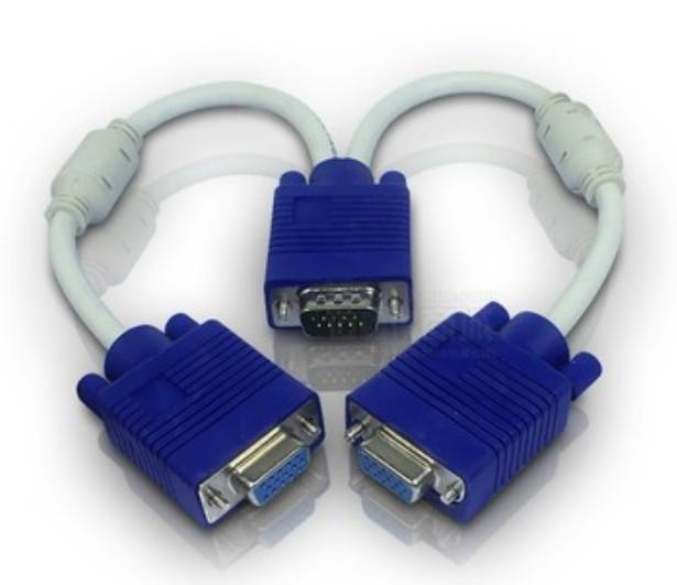 Cáp chia vga 1 ra 2 giảm nhiễu