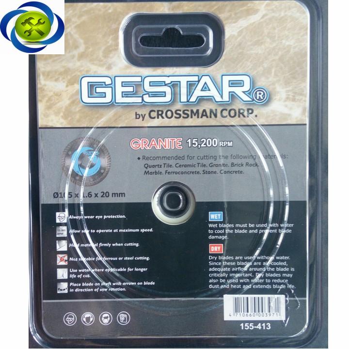 [HCM]Lưỡi cắt gạch khô Gestar 155-413 trắng bạc