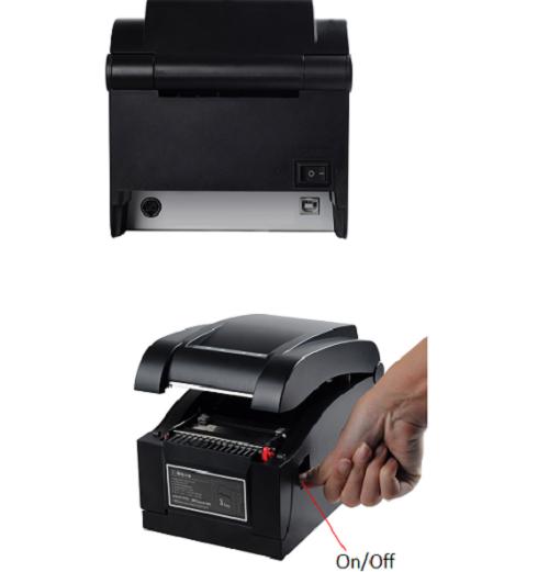 Máy in tem mã vạch Xprinter XP-350B (đen)