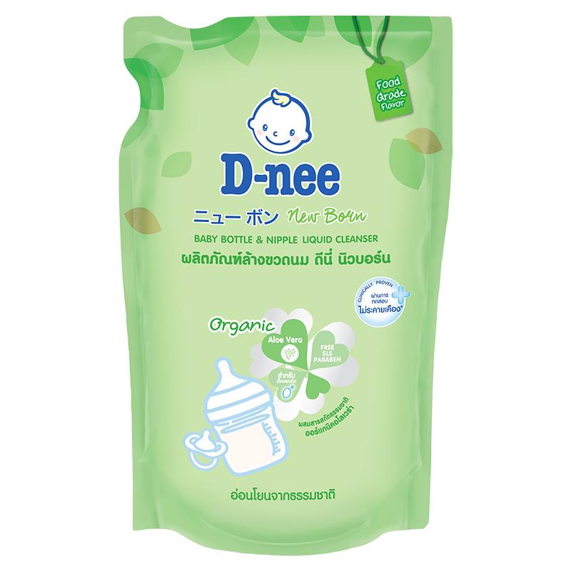 Nước rửa bình sữa rau củ quả Dnee 600ml