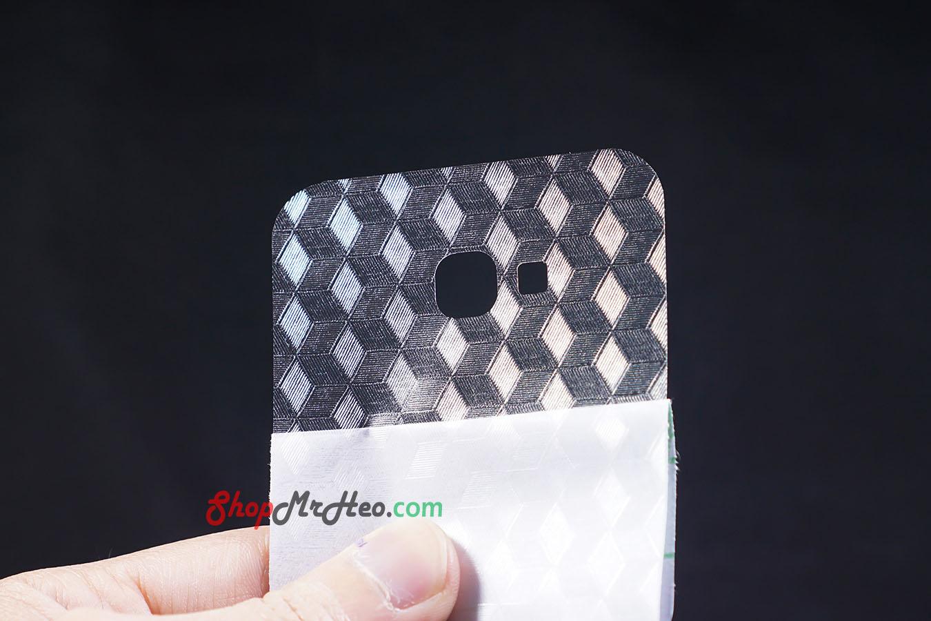 [HCM]Bộ 3 Skin Dán Mặt Lưng Vân 3D Samsung J4 Plus - J4+