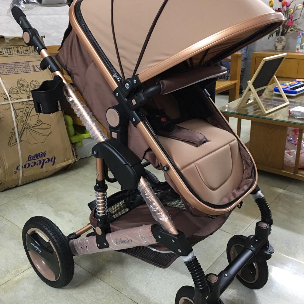 Xe đẩy nôi cao cấp Belecoo 2 chiều, 3 tư thế