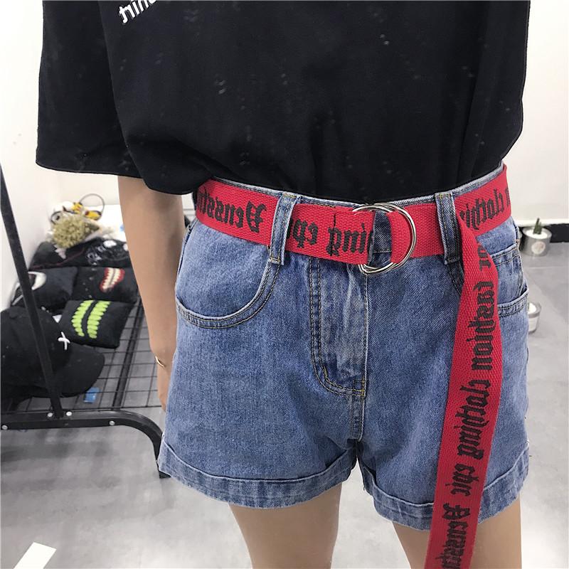 [FREESHIP MAX 15K][HCM]Dây nịt Hàn Quốc unisex DN105 (Màu Đỏ)