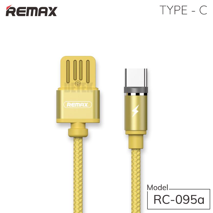 Cáp sạc nam châm cổng type-c remax rc-095a