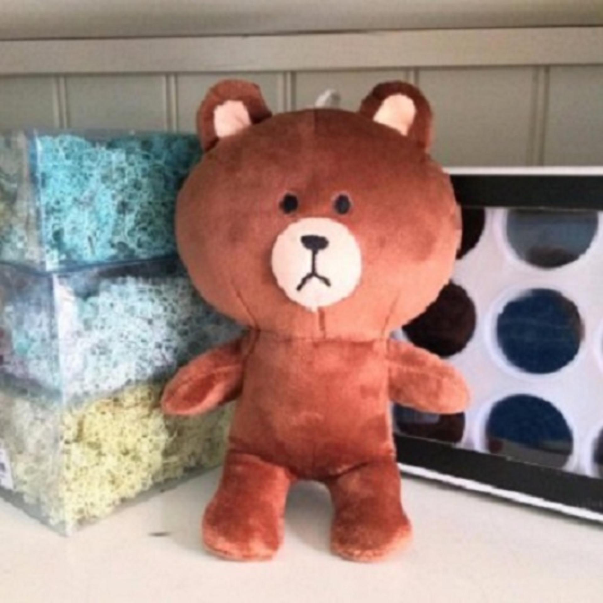 Gấu Brown nhồi bông đáng yêu size 60cm