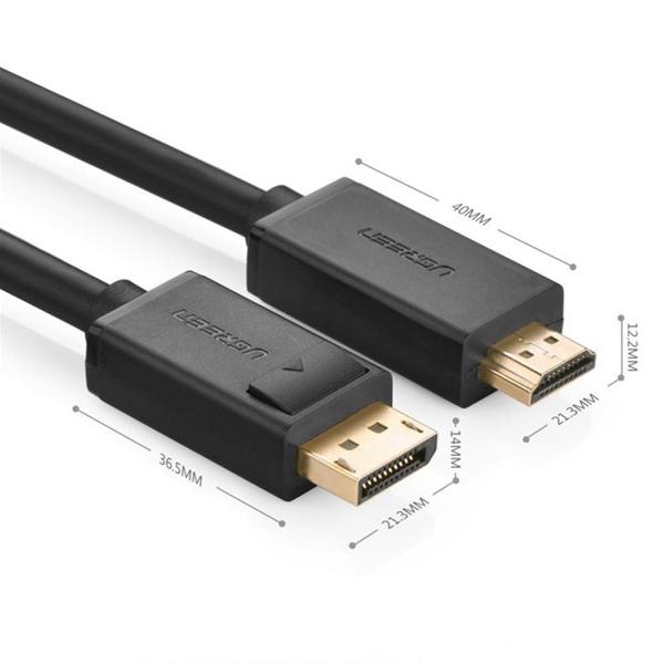 Dây Displayport to HDMI 3M Ugreen 10203