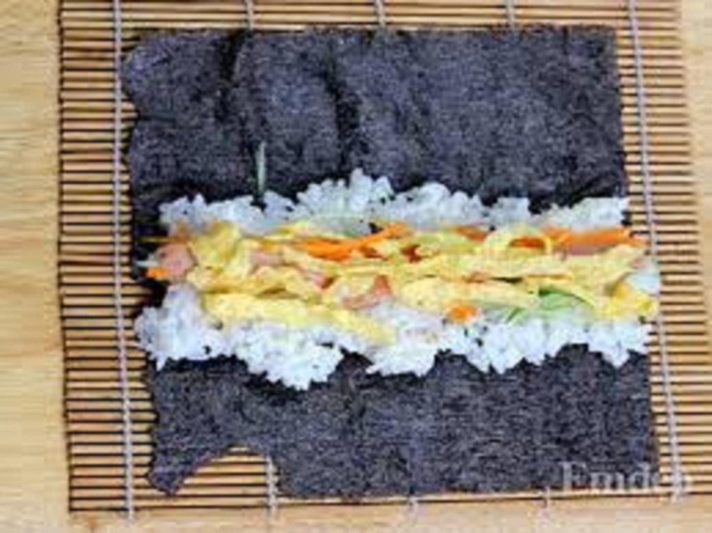 Mành Tre Cuộn GIMBAB Hàn Quốc