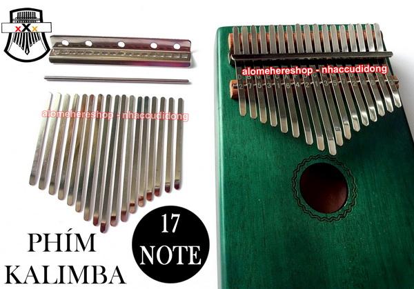 Bộ 17 phím cho đàn Kalimba 17 Note DIY