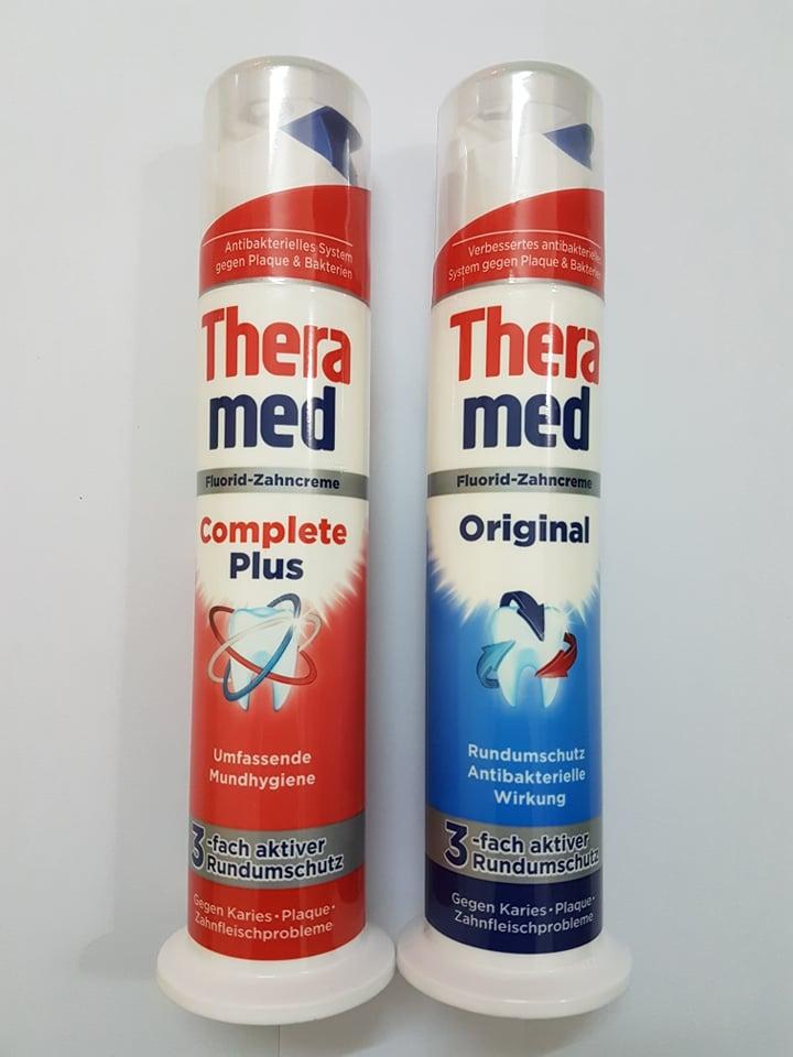 Kem đánh răng Theramed dạng ống, xách tay Đức